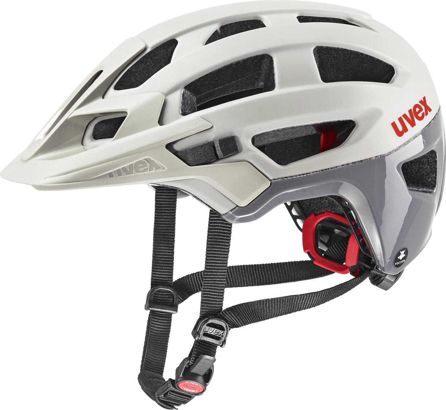 Uvex Finale 2.0 Tocsen MTB-Helm – Mit Sturzsensor, GPS-Alarm, Größenanpassung 52-57 Cm, Titan/orange