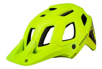 Endura SingleTrack II helmet yellow fluo