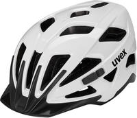 Uvex 41043105771715, uvex Active Fahrradhelm (56-60 cm, 07 white/black)