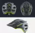 Alpina Sports Carapax Jr. black-neon-yellow