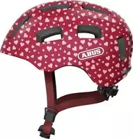 ABUS 10063809-01, ABUS Helm YOUN-I 2.0 cherry heart M Gr&ouml;sse: M|Designfarbe: cherry