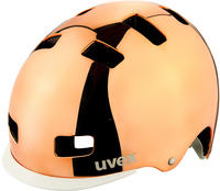 Uvex S4109880315, Uvex Hlmt 5 Bike Pro City Fahrrad Helm Gr. 55-58cm chrom ros&eacute; 2024