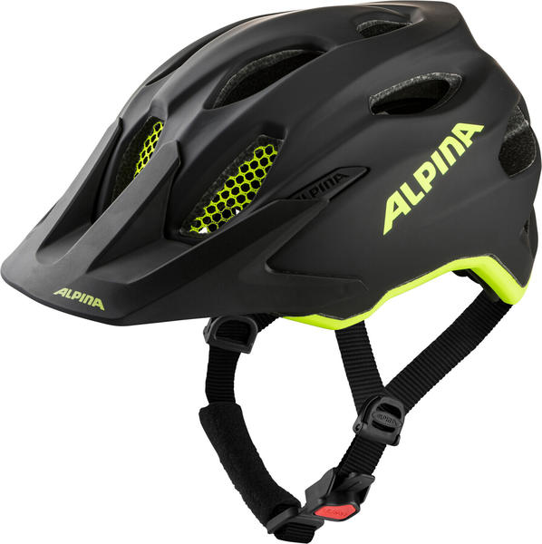 Alpina Sports Carapax Jr. Flash black/neon yellow matt