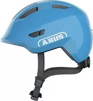 Abus Smiley 3.0 Kinderhelm Gl&auml;nzendes Blau Gr. M (50-55 cm)