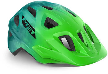 MET Eldar Helmet green tie-dye/glossy