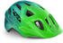 green tie-dye/glossy