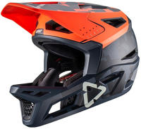 Leatt LE-HLT-2170-2308-L, Leatt MTB Gravity 4.0 Orange/Black Abfahrtshelm Schwarz