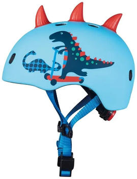 Micro Mobility Safety Helmet Scootersaurus blue