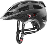 uvex S4100430315, uvex finale light 2.0 Fahrradhelm black silver matt| 52-57cm