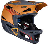 Leatt LE-HLT-2304, Leatt MTB Gravity 4.0 Fullface Helm-Orange-XL, Kostenlose