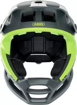ABUS Airdrop MIPS green/neon yellow – ABUS Airdrop MIPS green/neon yellow: Der perfekte MTB-Helm