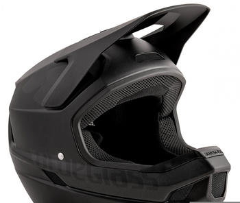 Bluegrass Legit Downhill Helmet black texture matt
