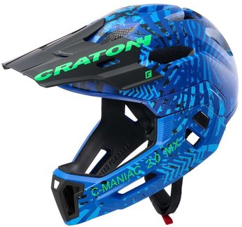 Cratoni C-Maniac 2.0 MX blue/green matt