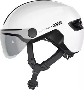 ABUS HUD-Y ACE shiny white