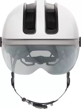 ABUS HUD-Y ACE shiny white – ABUS HUD-Y ACE shiny white: Der perfekte City-Helm