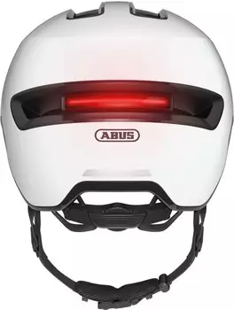 ABUS HUD-Y ACE shiny white – Hervorragende Ausstattung für maximalen Komfort