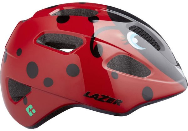 Lazer PNut KinetiCore Kid's helmet ladybug