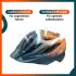KED Street JR. Pro Kid's helmet arcardia green orange matt