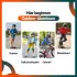 KED Street JR. Pro Kid's helmet arcardia green orange matt