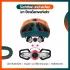 KED Street JR. Pro Kid's helmet arcardia green orange matt