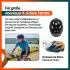 KED Street JR. Pro Kid's helmet arcardia green orange matt