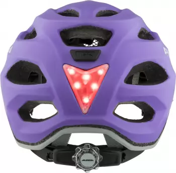 Alpina Sports Carapax Jr. purple – Drehrad und Riemen passen die Passform in zwei Ebenen an