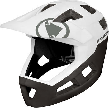 Endura SingleTrack Full Face Helmet SS23 white/black
