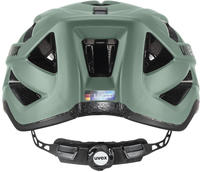 Uvex 41042705751611, uvex City Active cc Fahrradhelm (52-57 cm, 15 moss green/black