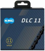 KMC 2102837001, KMC Kette DLC 11 schwarz 1/2" x 11/128" 118 Glieder 5,65mm11-f.