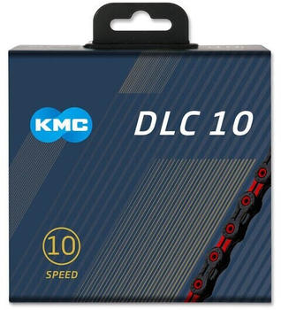 KMC X10sl Super Light Road/mtb Chain Rot,Schwarz 116 Links