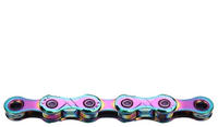Kmc 525241060, Kmc X12 Waxed 12s Chain Mehrfarbig 126 Links / 12s Aurora Blue