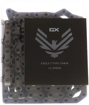 SRAM GX Eagle T-Type Solid Pin Flattop Powerlock Chain 126 links 12s