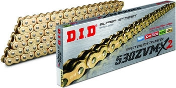 D.I.D. 530ZVM-X2 X-Ring Kette 112 Glieder (530ZVMX2-112)