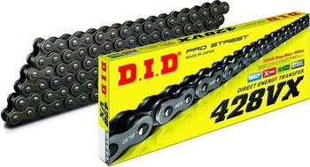 D.I.D. 428VX X-Ring Kette, 136 Glieder mit Clipschloss (428VX-136)