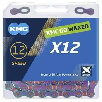 KMC WAXED 12-fach 126 Aurora Blue