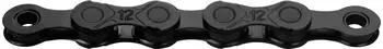 KMC DLC12 Waxed 12-Speed Chain, 126 Links, Black
