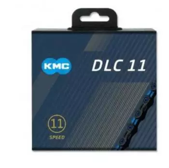 KMC DLC11 Kette 11-fach 126 Glieder schwarz/blau