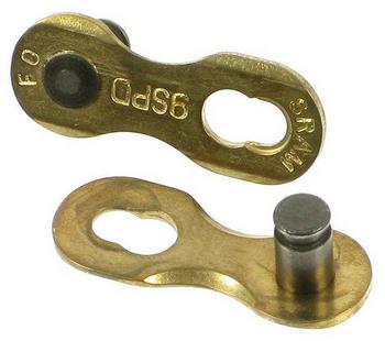 SRAM Kettenverschluss-Glied Power Link (9) gold