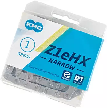 KMC Z1eHX Narrow EPT E-Bike 1-fach grau 112