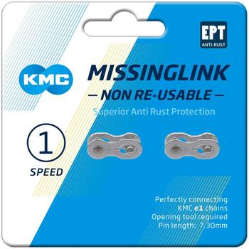 KMC e1NR EPT Missing Link 1-fach silver