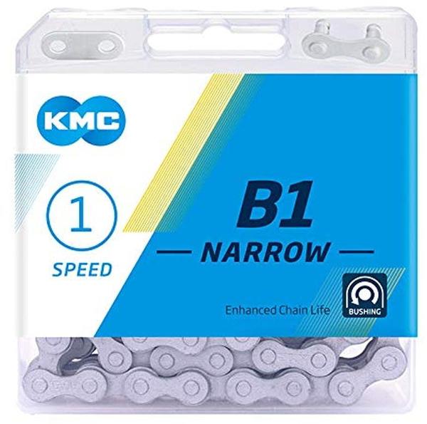 KMC B1 Narrow 1-fach silver 112