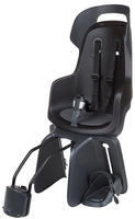 Bobike GO Kindersitz 1P-B&uuml;gel - Rahmenmontage hinten Schwarz Modell 2026