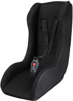 Polisport Mini Pelican Sitzverkleinerer Kinderfahrradsitz, schwarz (8015000020)