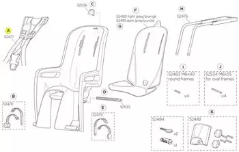 Thule RideAlong Leibgurt für Kindersitz (52477)