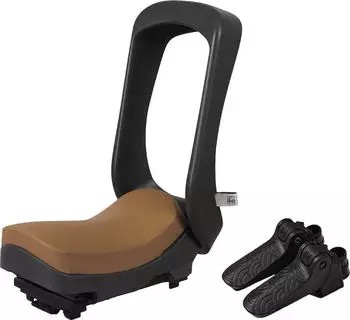 Urban Iki Junior MIK HD Kindersitz, schwarz/braun (UIS75.2-Black/Brown)