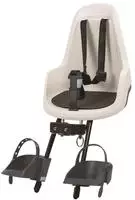 Bobike GO Mini Kindersitz - Rahmenmontage vorn Grau Modell 2026
