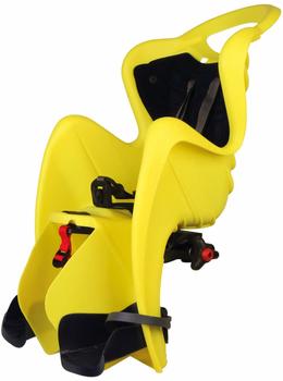 Bellelli Fahrradsitz Mr Fox rack mount Yellow HI VIZ