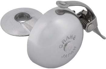 Crane Bell Mini Retro Suzu matte silver/ahead