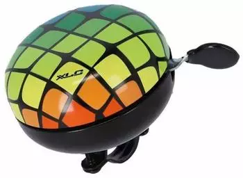 XLC Fahrradklingel Mingun DD-M09 Ø83mm regenbogenfarben (2500704012)