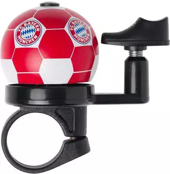 FC Bayern München Fahrradklingel Kinder rot-weiß Fußball (25632)